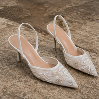 Slingback donna ricamate | Madison