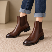 Stivaletti donna brogue | Adriana