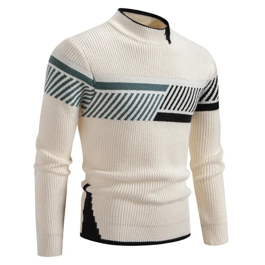 Liam | maglione geometrico elegante